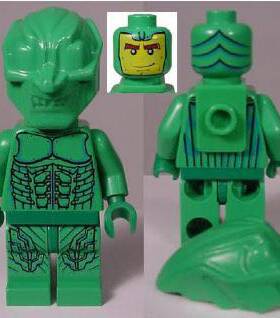 乐高Lego 超级英雄 人仔 spd005 初版 绿魔 4851 4852