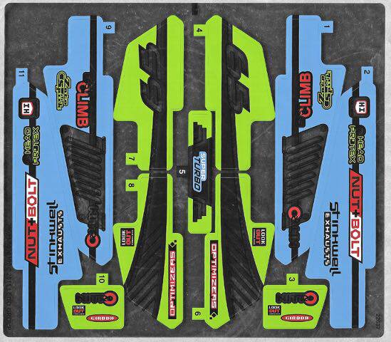 全新 乐高lego 绝版 科技机械 42037 原装贴纸 方程式越野车