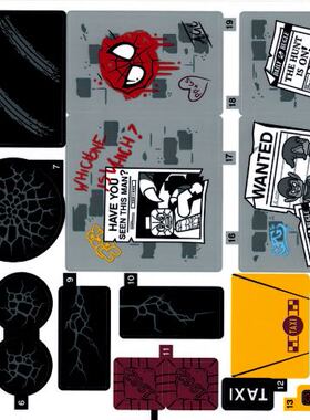 全新 乐高Lego 原装贴纸 76057 超级英雄 蜘蛛侠终极大桥之战