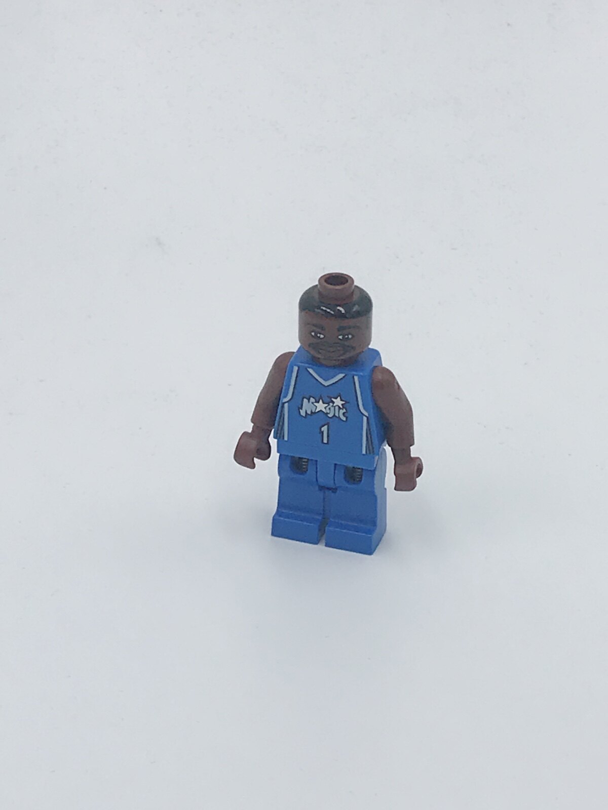 乐高Lego 绝版 篮球弹簧腿人仔 nba015 魔术队1号 麦克格莱迪