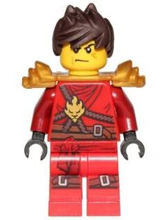 红色忍者 凯 男孩益智玩具 Kai 幻影忍者 人仔 乐高Lego njo305