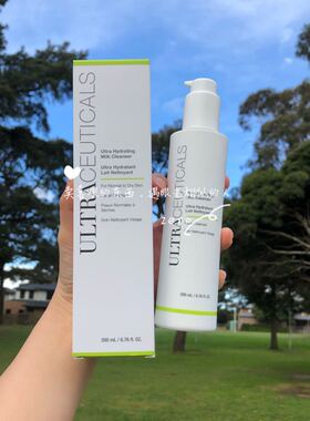澳洲尤皙Ultraceuticals保湿牛奶洁面乳200ml滋润不干燥敏感肌用