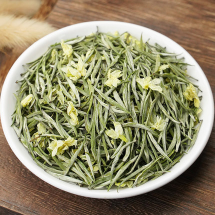 茉莉雪竹 贡品茶王 雪竹兰妃 伏花8窨 50g 罐装 85度冲泡 宜冷泡