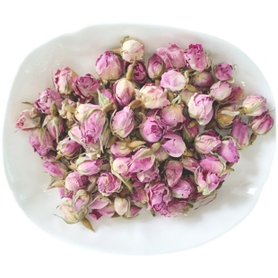 大马士革玫瑰花苞 玫瑰花茶 代用茶 微波脱水 50g 罐装