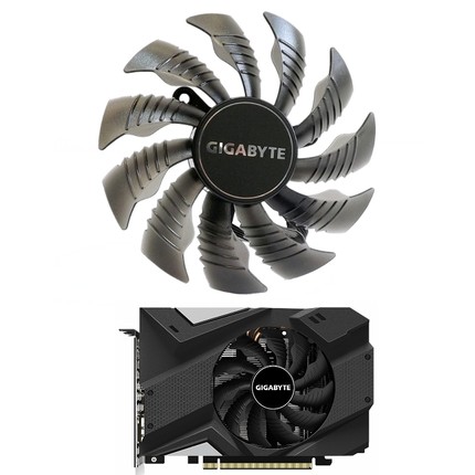 全新 技嘉RTX2060 2070 GTX1660  MINI ITX显卡风扇 直径88孔位42