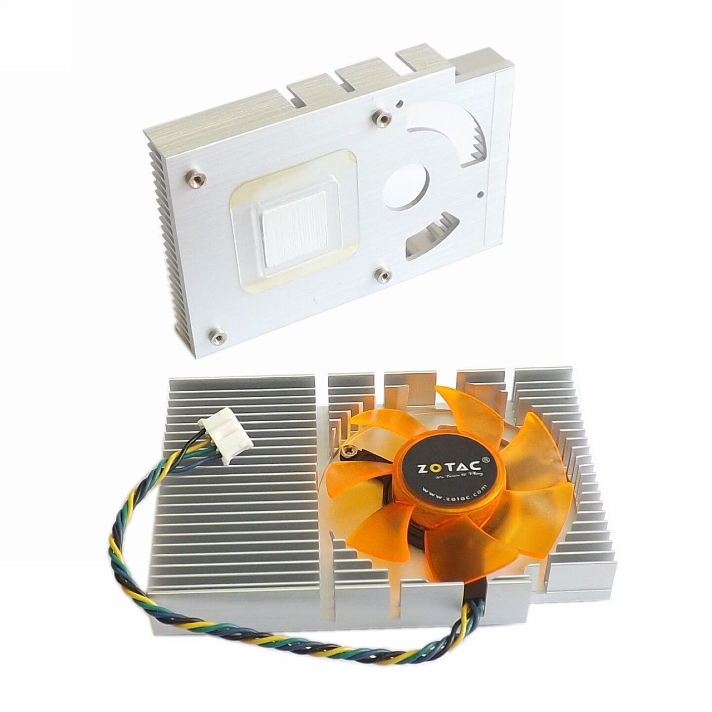 索泰9400GT GT210 GT520显卡风扇 半高 刀卡 43mm显卡散热器
