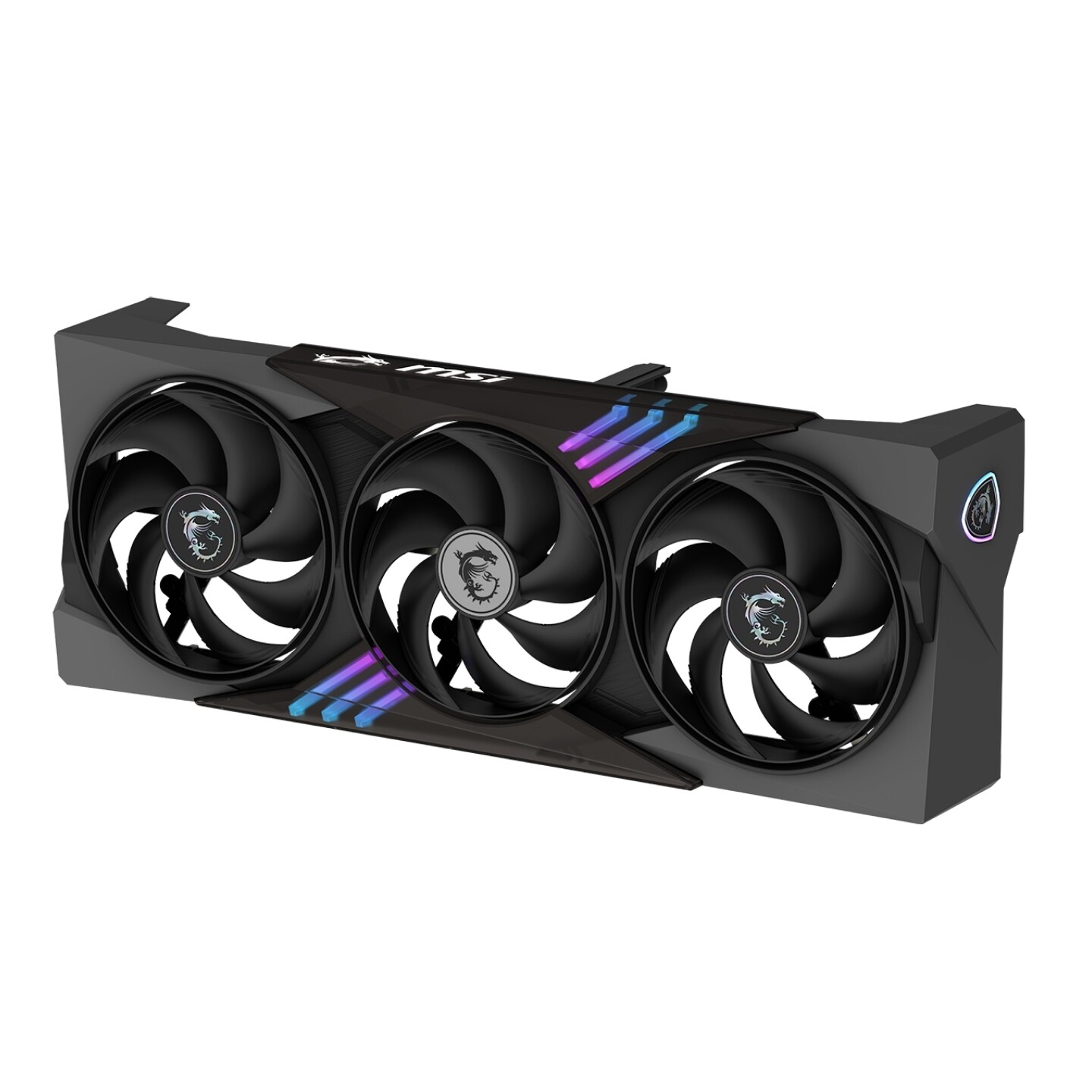 MSI微星 RTX5090  GAMING TRIO 魔龙显卡风扇外壳  三风扇双滚珠