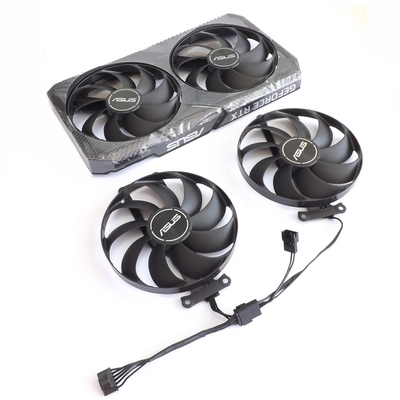 全新ASUS华硕 RTX3050 3060 3060TI MINI/DUAL显卡风扇 外壳风扇