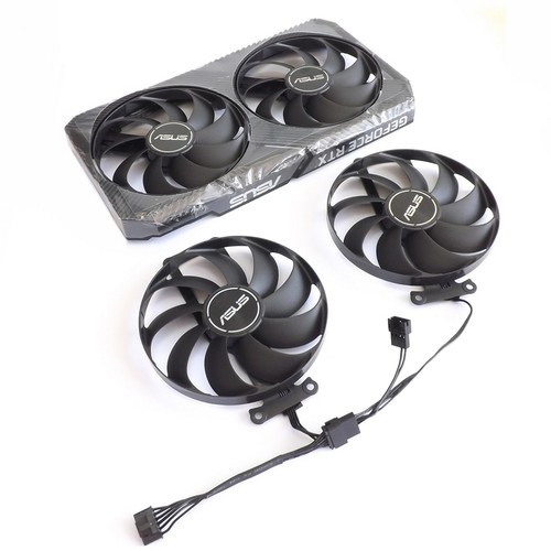 全新ASUS华硕 RTX3050 3060 3060TI MINI/DUAL显卡风扇 外壳风扇
