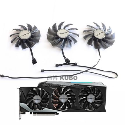 全新 技嘉 RTX 3070TI 3080 3080TI 3090 GAMING 魔鹰 显卡风扇