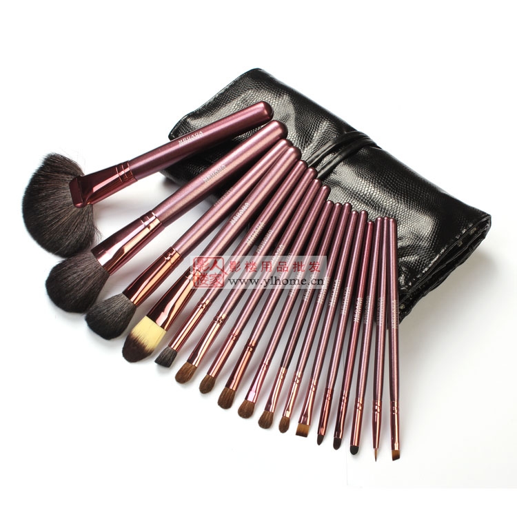 megaga18支马毛影楼化妆刷套刷