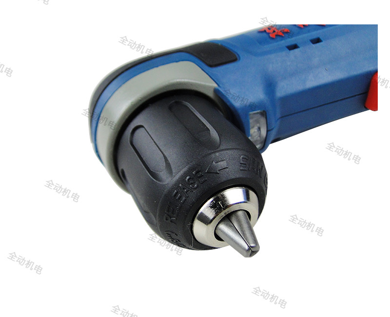 DONGCHENG DCJZ 14-10 E형 충전식 앵글 핸드 드릴 12V 휴대용 무단 전진 및 후진 속도