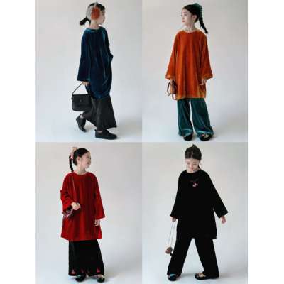 【现货在仓】『爱丽丝』多色极简one piece人丝丝绒裙 强推必入