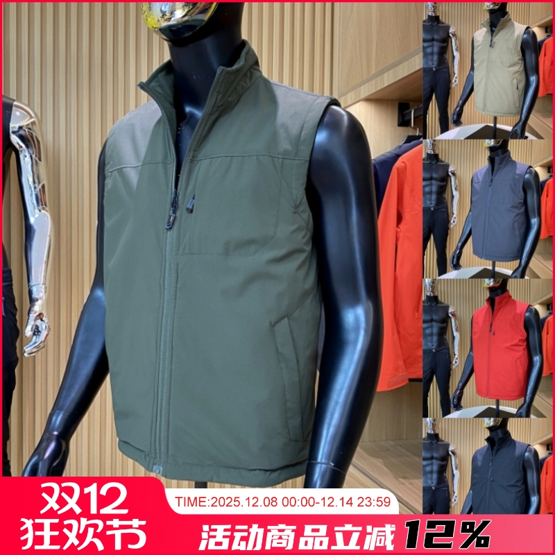 休闲立领摇粒绒马甲潮