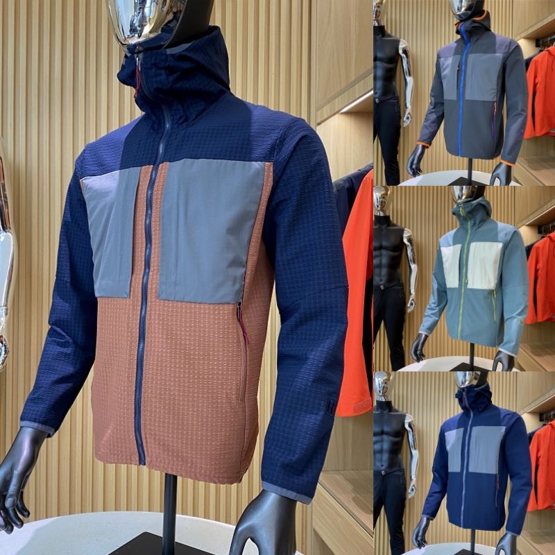 立体剪裁连帽夹克防风休闲外套潮