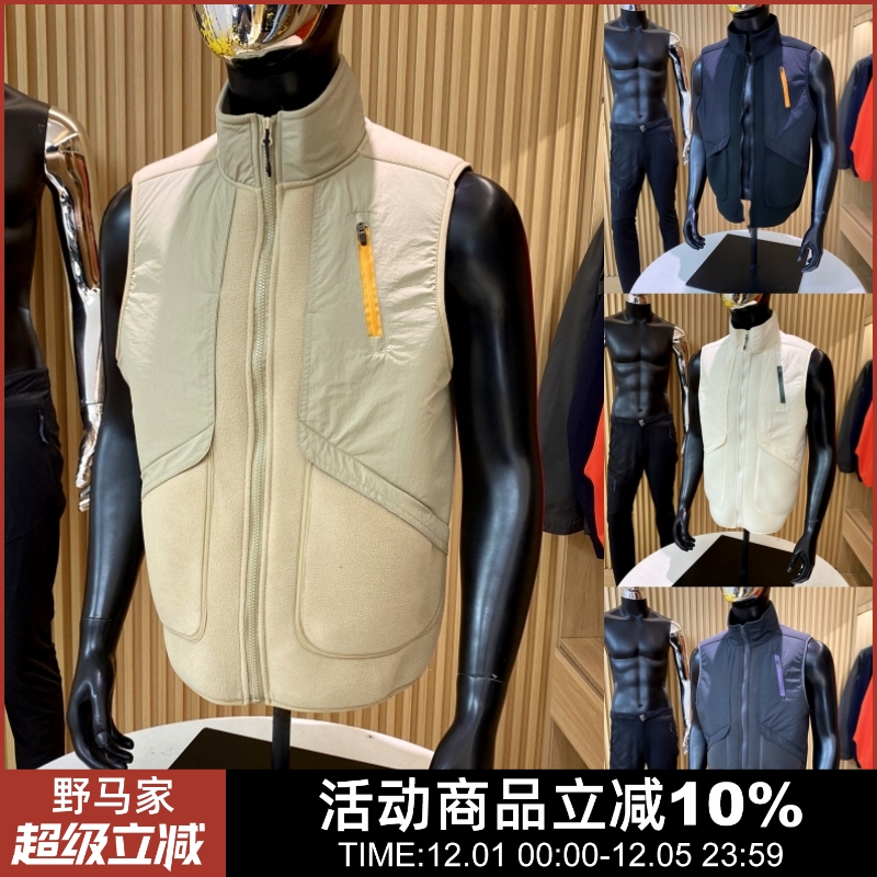 抓绒马甲背心外套男女款