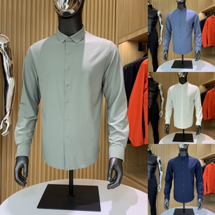 无痕科技 衬衫 抗皱 冰丝速干高弹力户外长袖 25春秋新品 王炸神品