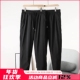 压胶充绒 加厚防风防水松紧腰羽绒裤 新款 90白鸭绒 冬季 男款 休闲裤
