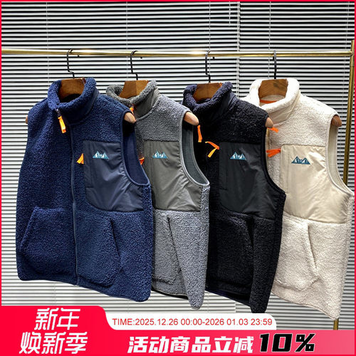 日单马甲摇粒绒保暖背心外套