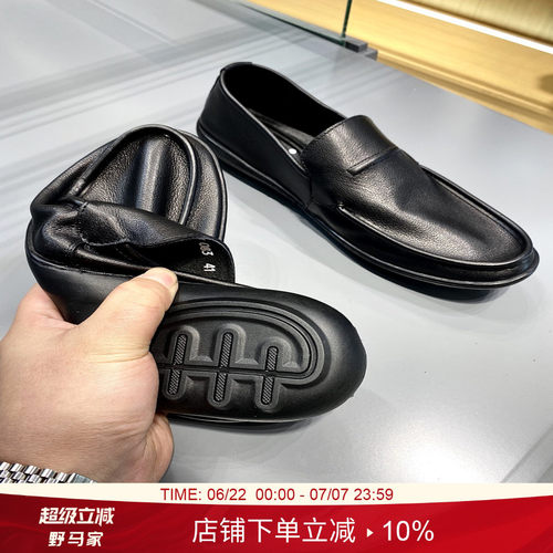 夏季真皮豆豆鞋乐福鞋休闲鞋