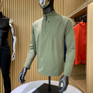 速暖速热！轻量化！3D立体裁剪！秋季男士户外半拉链立领抓绒衣潮