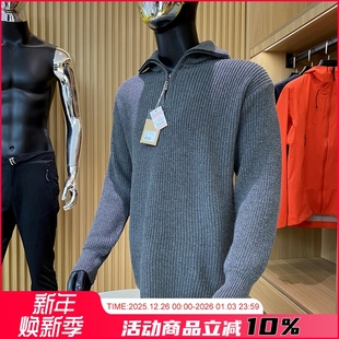 男士 秋冬新品 半拉链可翻领针织毛衣外套潮 设计师线 走商场订单