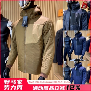 重磅级！少量！户外飞禽轻量化高棉填充！冬季防水连帽棉衣外套男