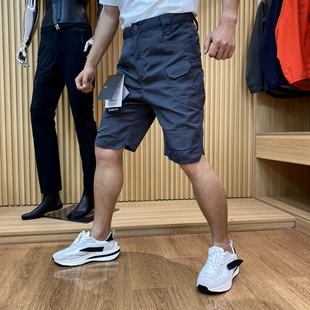 执行官战术系列！美式硬汉！24夏季男士工装4D立裁透气防水短裤潮
