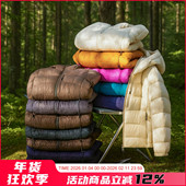 轻暖御寒 棉衣潮 秋冬户外运动百搭连帽男士 保暖防风 男女情侣款