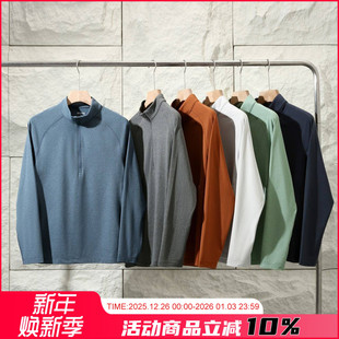 男户外半拉链抓绒衣打底衫 苾入 3D立裁 超暖超有型 聚热暖绒