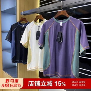 港资设计师线！户外面料！夏季新品男女吸湿透气运动速干短袖T恤