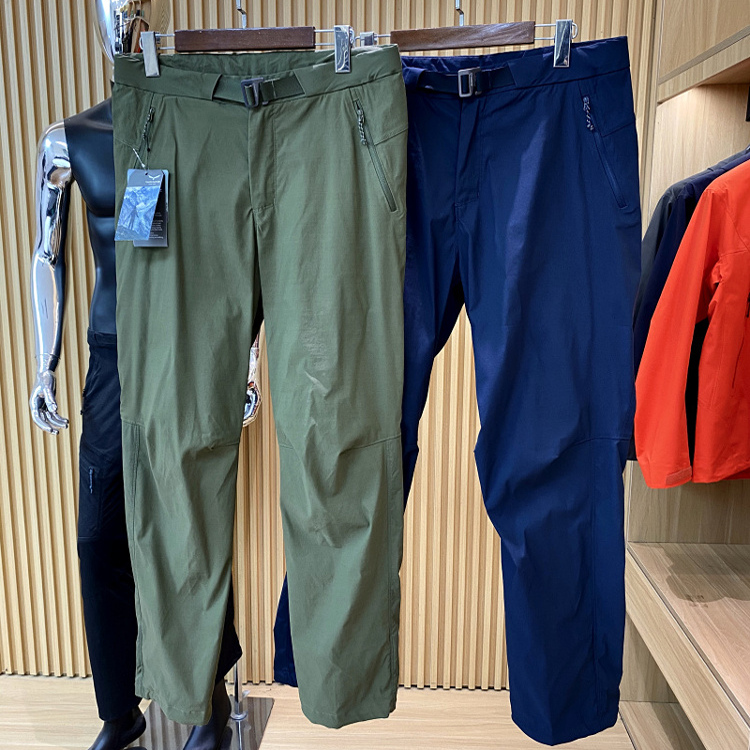 秋冬高端户外防水透气弹力运动裤