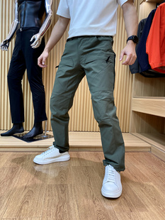 新款 春季 男士 防水透气多口袋工装 山系机能风 徒步休闲裤 3D立裁