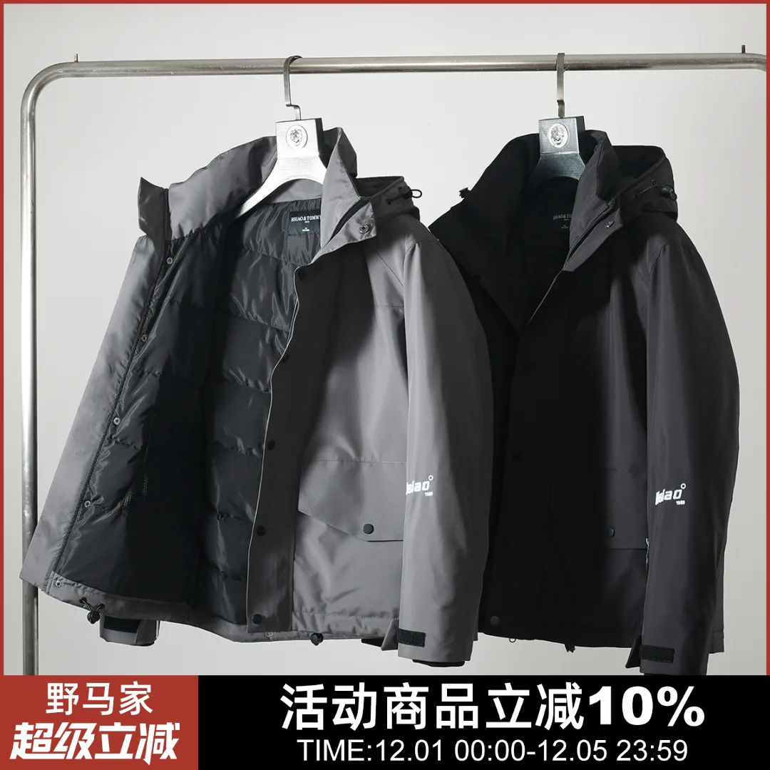 时尚工装羽绒服保暖外套