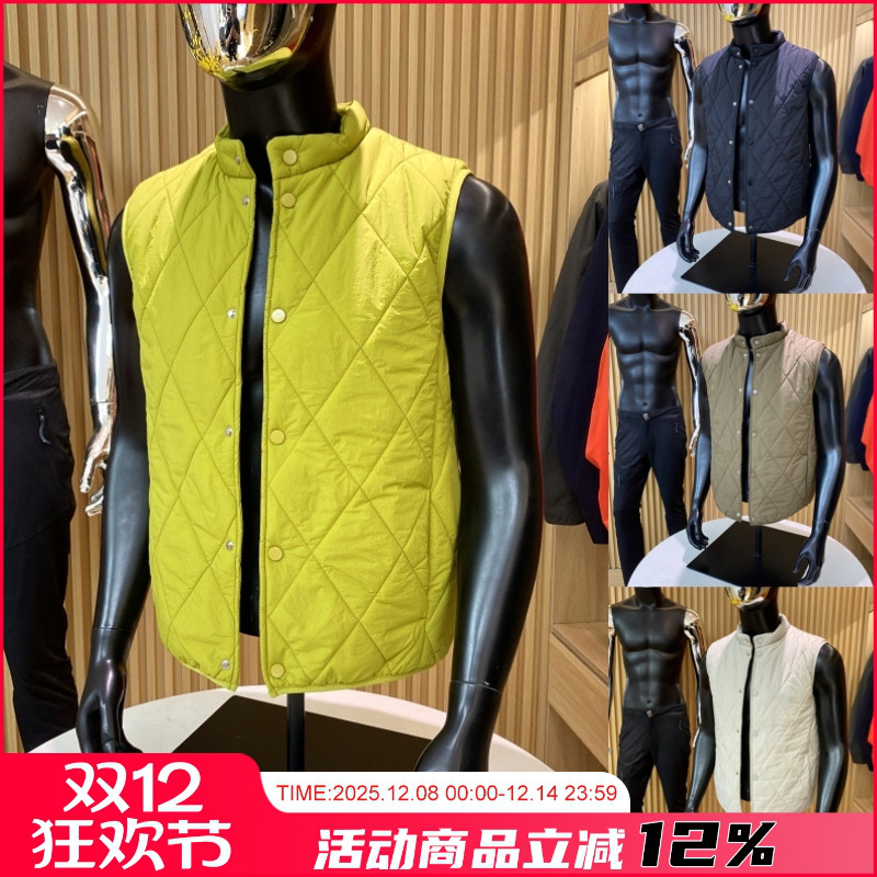 秋冬男女立领绗缝马甲背心