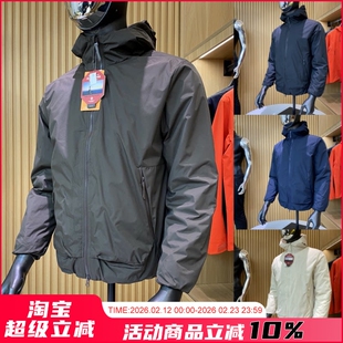 无惧寒冬!石墨烯发热+中空保暖纤维 冬季男士防风防泼水连帽棉服