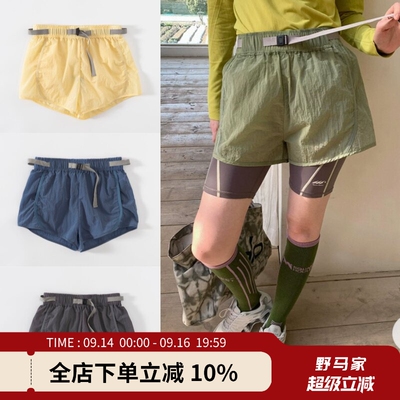 山系轻薄舒适百搭运动休闲短裤
