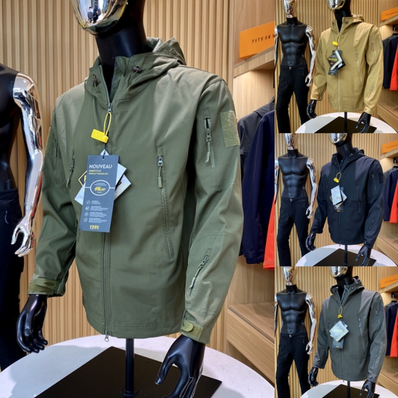春季新品防风防水冲锋衣外套