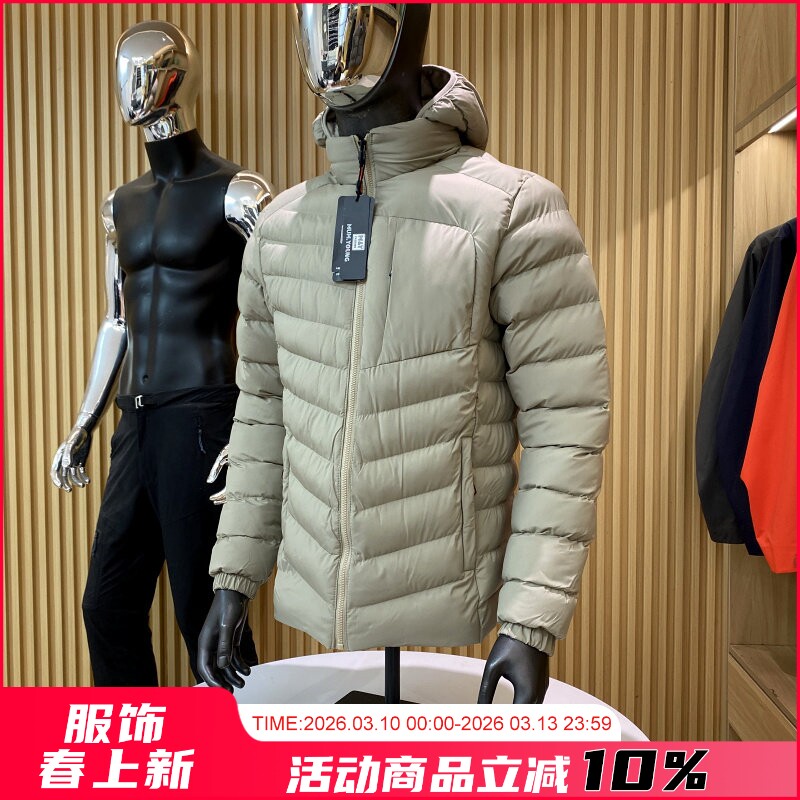 户外飞禽！排骨棉服！秋冬男士运动夹棉加厚休闲保暖连帽棉衣外套