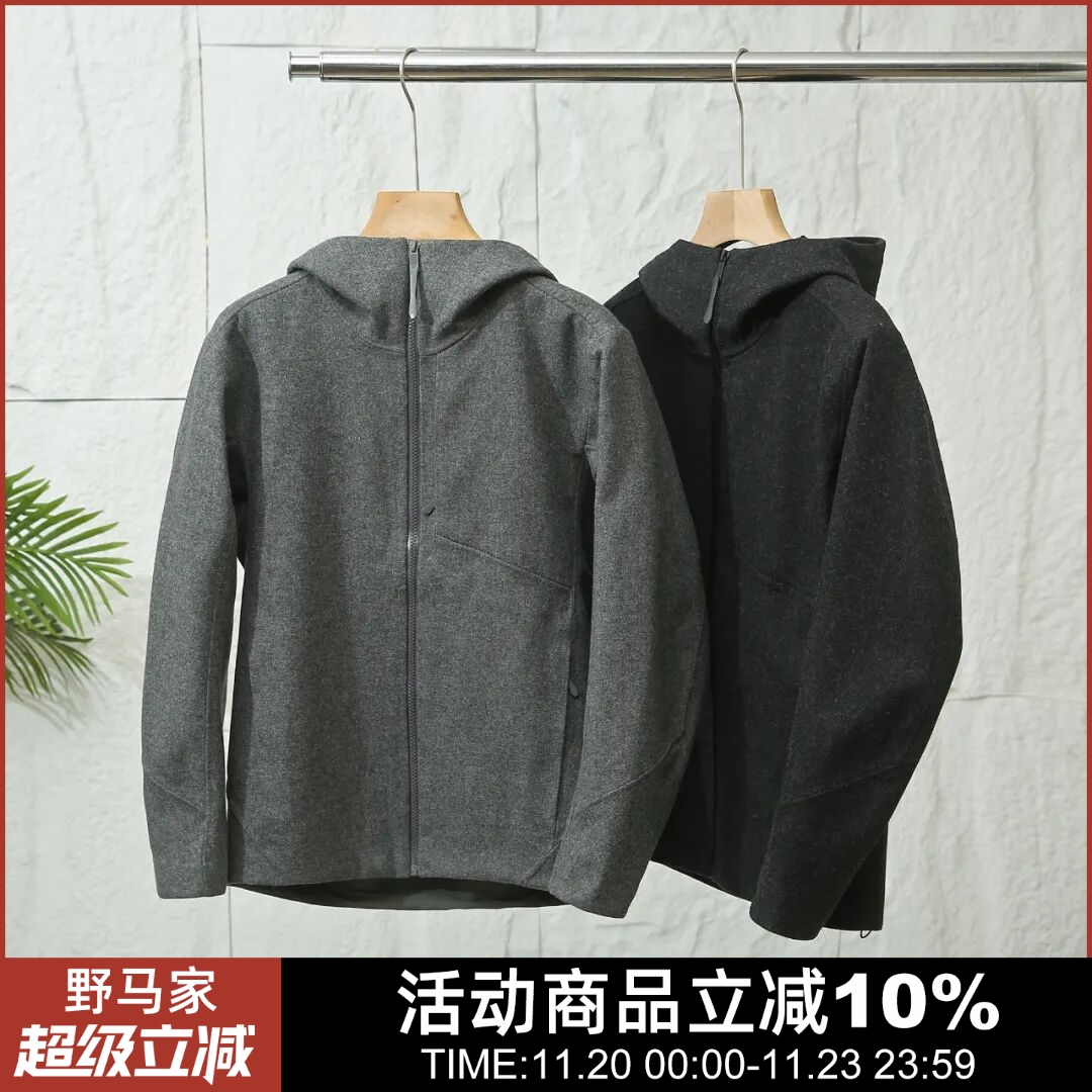 户外高端压胶连帽软壳外套