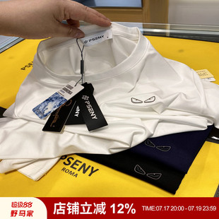 我的高端线！80支双面丝光PIMA棉液氨工艺夏季圆领休闲短袖T恤男
