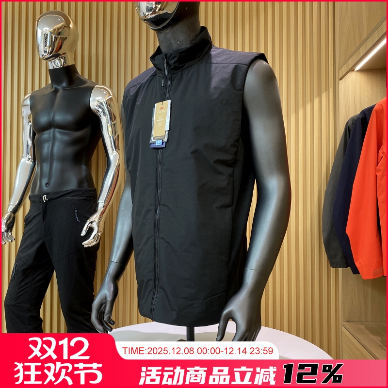 秋季轻量隐形拉链口袋工装马甲