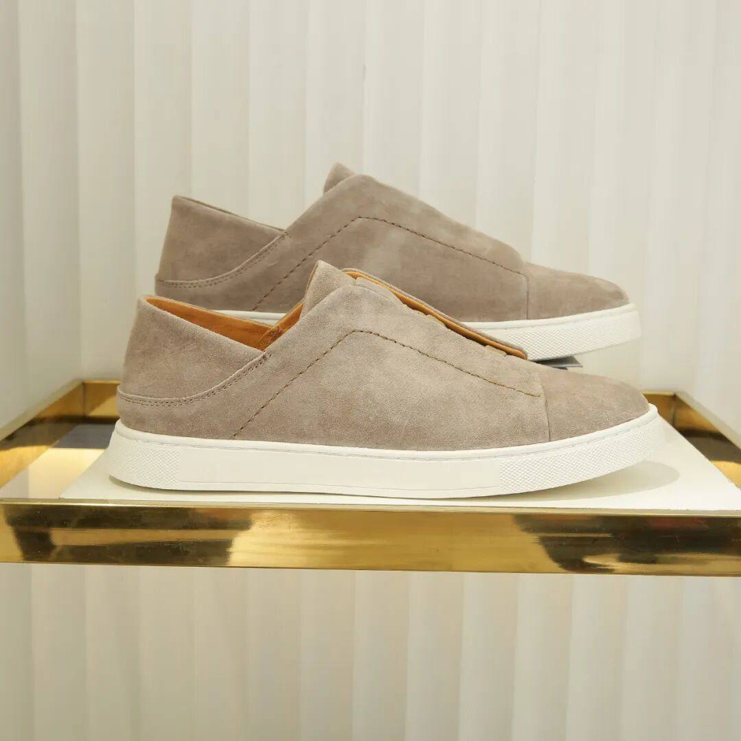 莞产！老钱风 升级款一脚蹬~经典潮流【一鞋两穿可半拖】运动男鞋