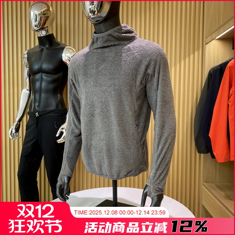 城市户外轻量运动透气抓绒衣