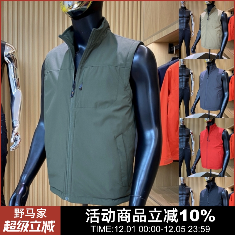 休闲立领摇粒绒马甲潮