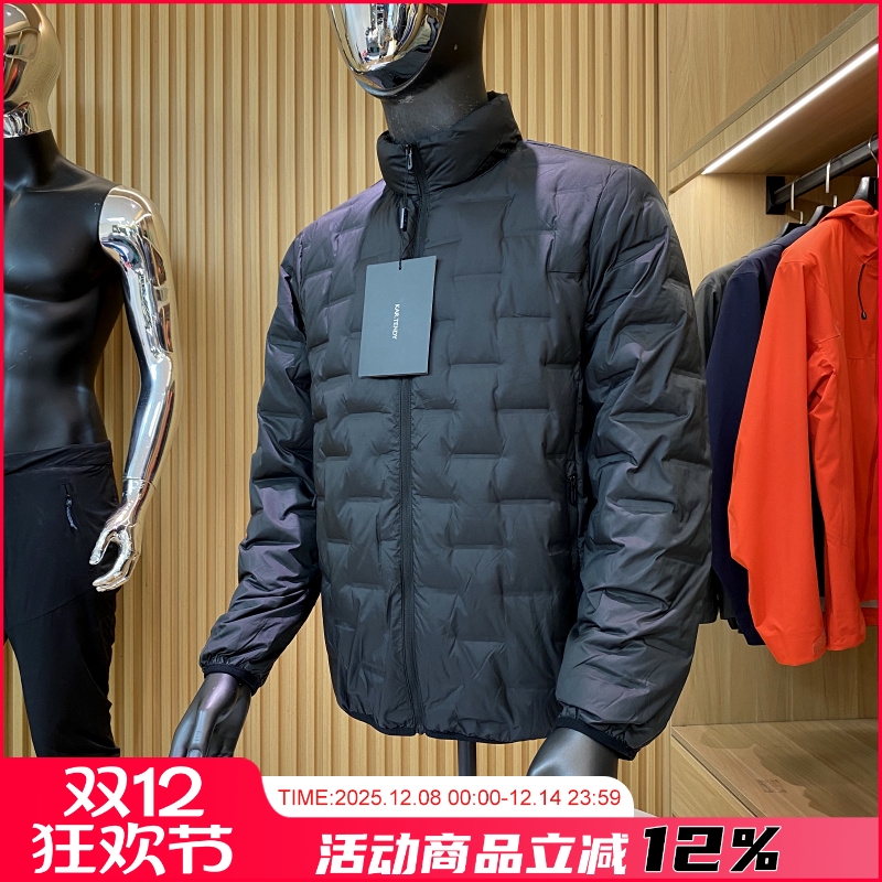 分仓压胶锁绒！90绒！秋冬羽绒服