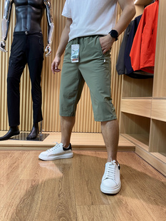 巨舒服 冰丝速干弹力运动七分短裤 24夏季 男士 潮 新品 专业户外级