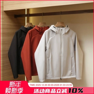 3D立裁男秋冬户外连帽软壳衣 速暖速热 线下2190 复合科技暖绒