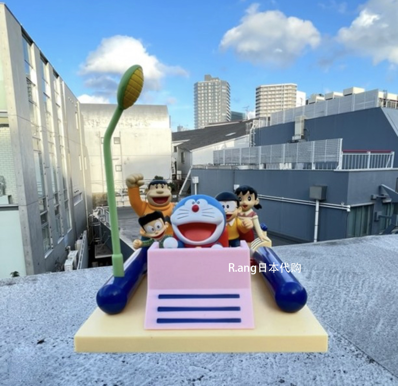 日本代购哆啦A梦时光机可爱玩偶