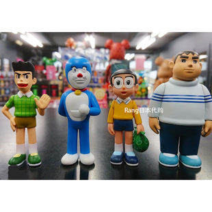 Rang日本代购UDF哆啦A梦卡通机器猫大雄胖虎美男可爱潮流玩偶摆件